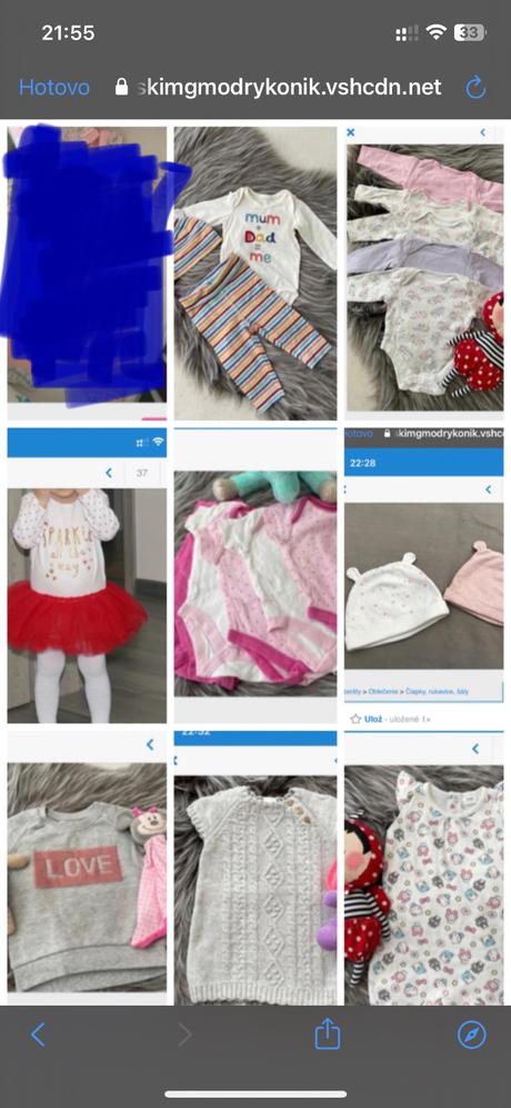 Balik detskych veci 0-12 mesiacov, 68–80