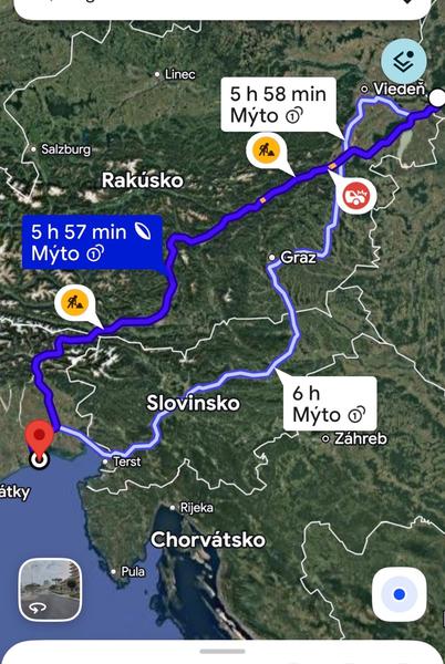 Autom do Talianska: Ktorá trasa je lepšia?