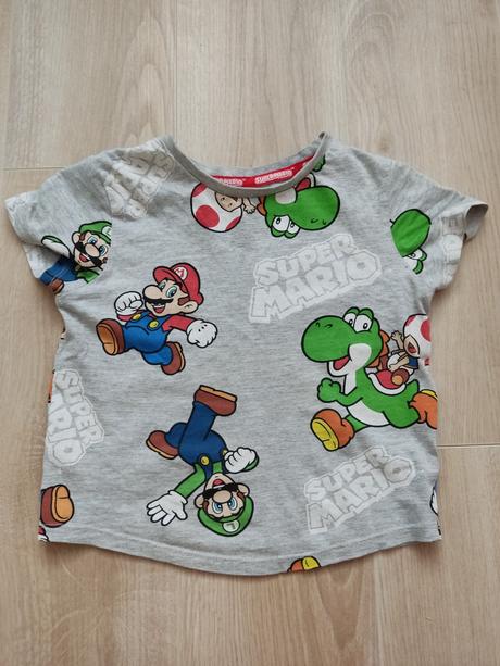 Tričko super mario, primark,104