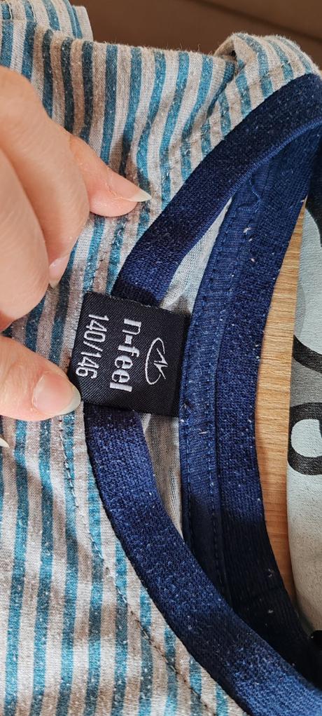 9x pyžamo vrchný diel, 140