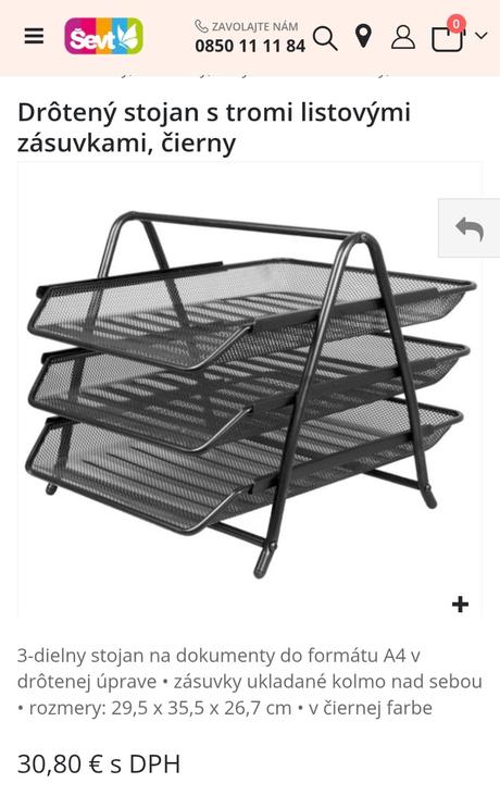 Stojan s 3 zásuvkami, 
