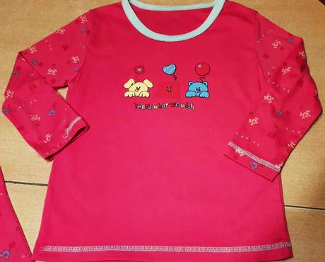 Predám dievčenské pyžamko na 6-8rokov, 122
