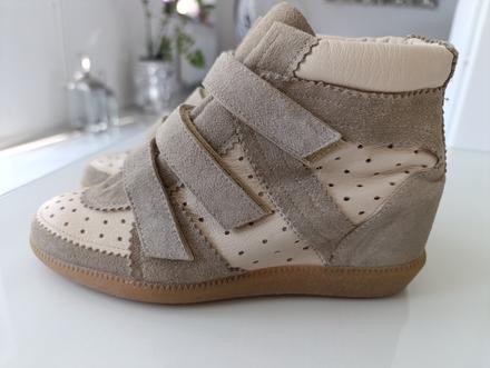 Baťa kožené tenisky na platforme, baťa,36