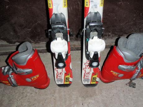 Predám  detské atomic redster 100cm, atomic,100-109 cm