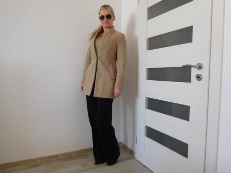 F&f  kabát dámsky hnedý-s,, f&f,s