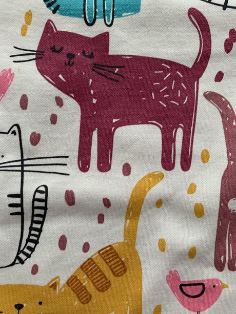 Mikina počesaná s mačkami f&f, f&f,104