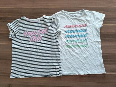 2 dievčenské tričká, 146