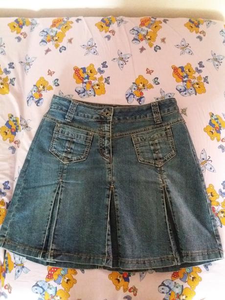 Riflová suknička, camaieu,38