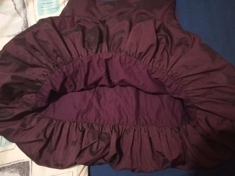 Slivková balónová sukňa, 134