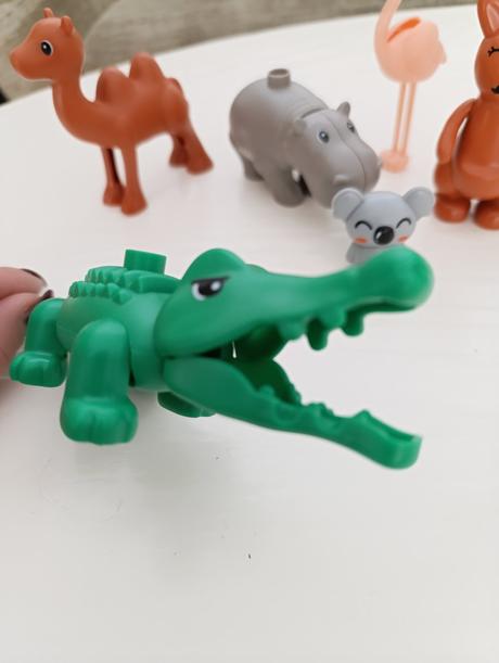 Kompatibilné s duplo lego zoo zvieratká, 