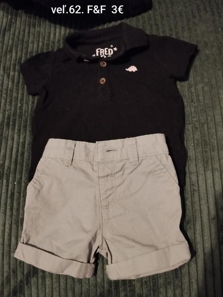 Chlapčenské oblečenie veľkosť 62, 62