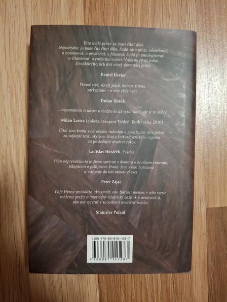 Kniha café hyena plán odprevádzania - jana beňová, 