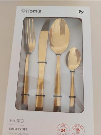 Príborovy set homla, 