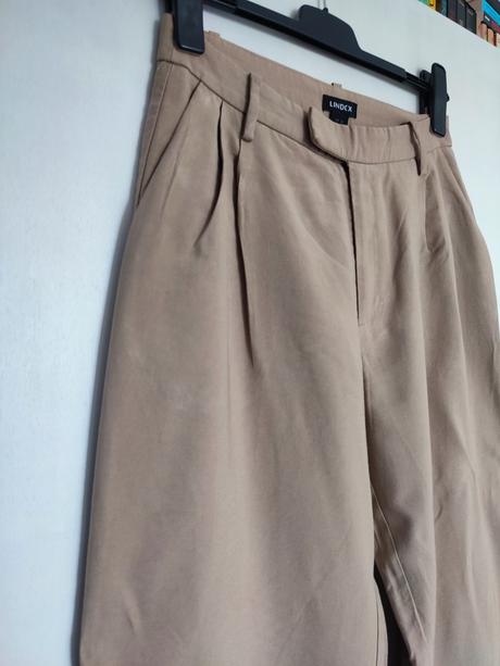 Široké nohavice, vysoký pás 38/40, lindex,38