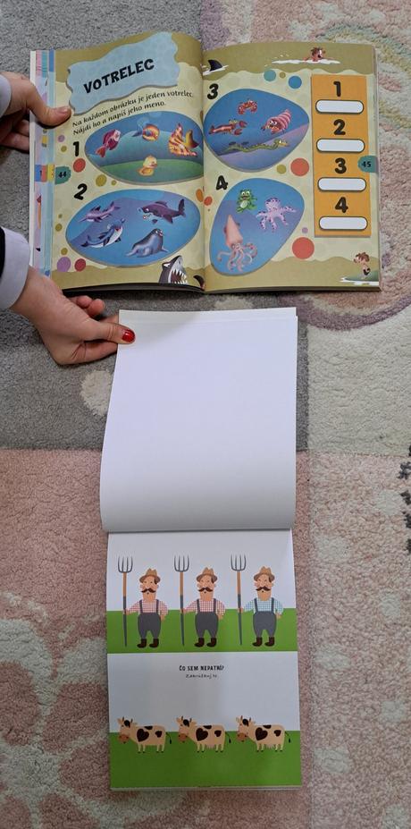 Knihy, pracovne zosity, 