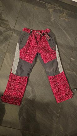 Zimné športové nohavice oteplené, 122