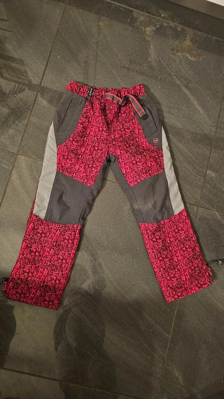 Zimné športové nohavice oteplené, 122