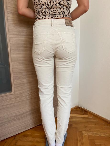 Béžové nohavice herrlicher, m