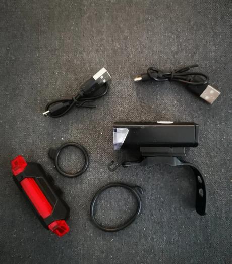 Svetlo na bicykel predné+zadné, 