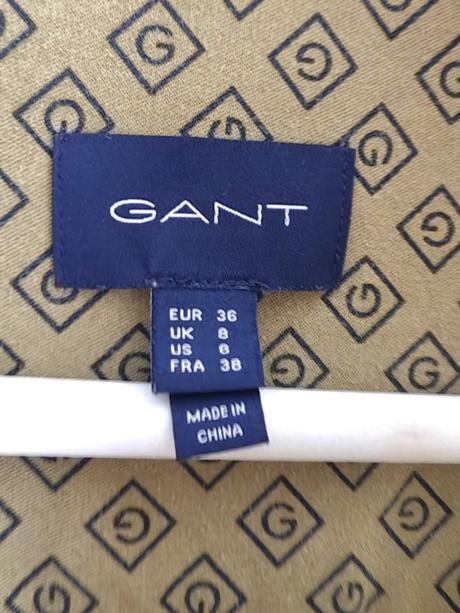 Gant originál koselove s opaskom, vreckami, gant,m