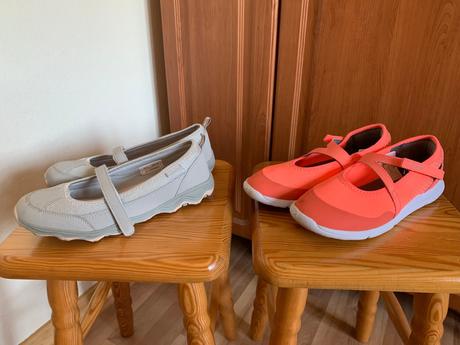 Športové baleríny sivé, deichmann,39