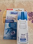Sprej príjemne zvlhčuje nosovú sliznicu, dobá manipulácia