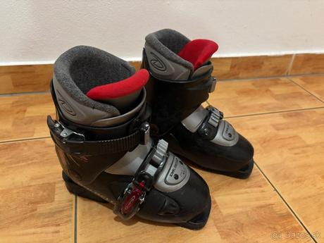 Lyže, lyžiarky, paličky, 90-99 cm