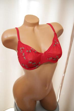 Červená podprsenka, 85c, 85c