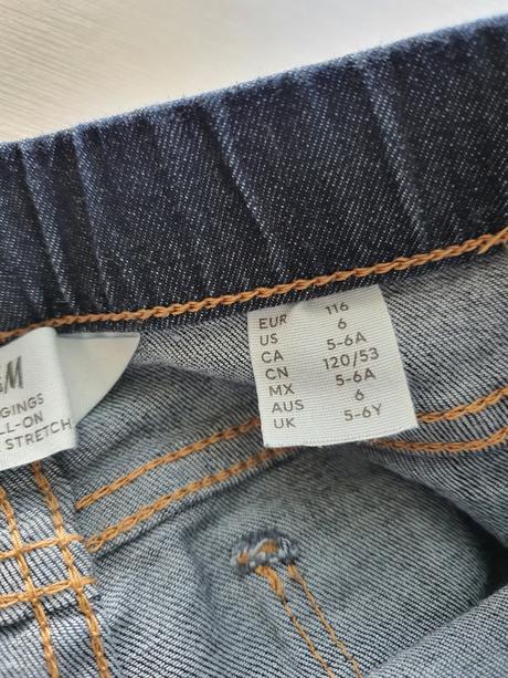 Džeginy, h&m,116