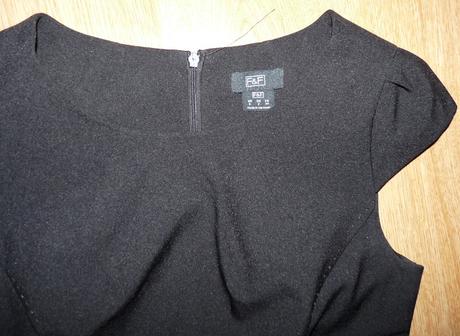 Cierne puzdrove saty, f&f,34