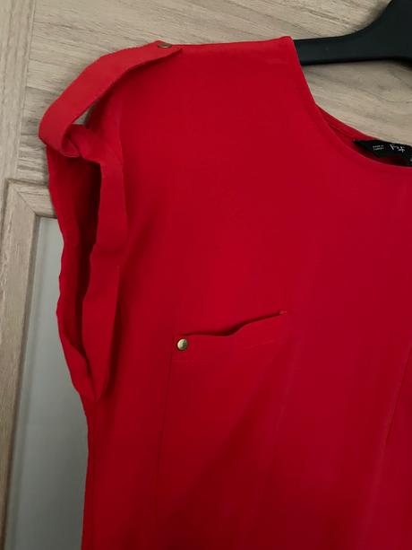 Cervene tricko, f&f,xs