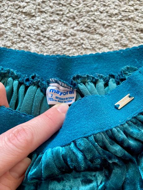 Sametová sukňa mayoral, mayoral,122