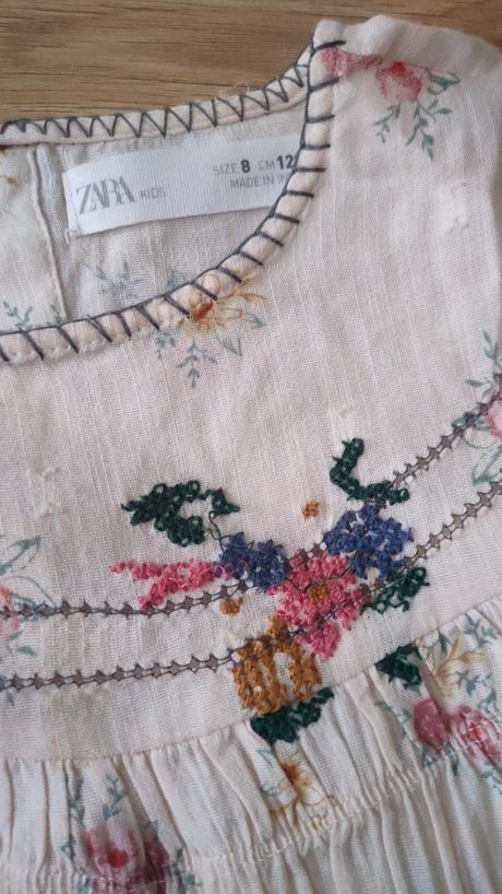 Zara vyšívaná blúzka veľkosť 128, zara,128