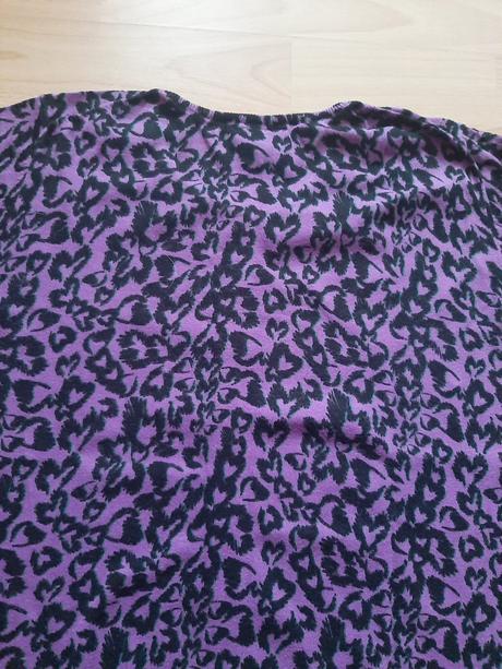 Fialovočierny svetrík topshop, topshop,40