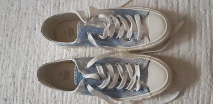 Batikovane tenisky na platforme, 37