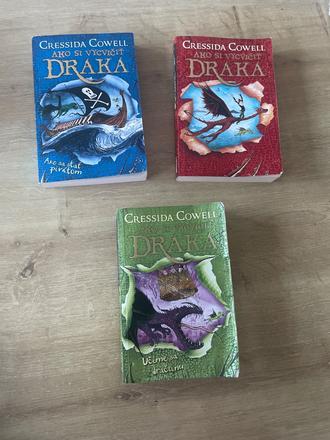 Knihy ako vycvičiť draka 1,2,3,