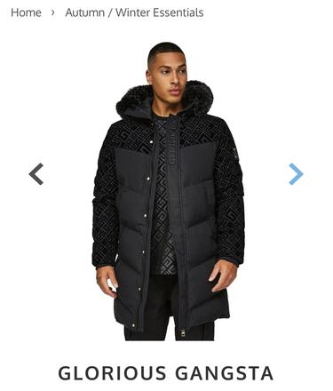 Pánska bunda glorious gangsta v.xl ako nová, xl