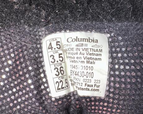 Snehule, columbia,36