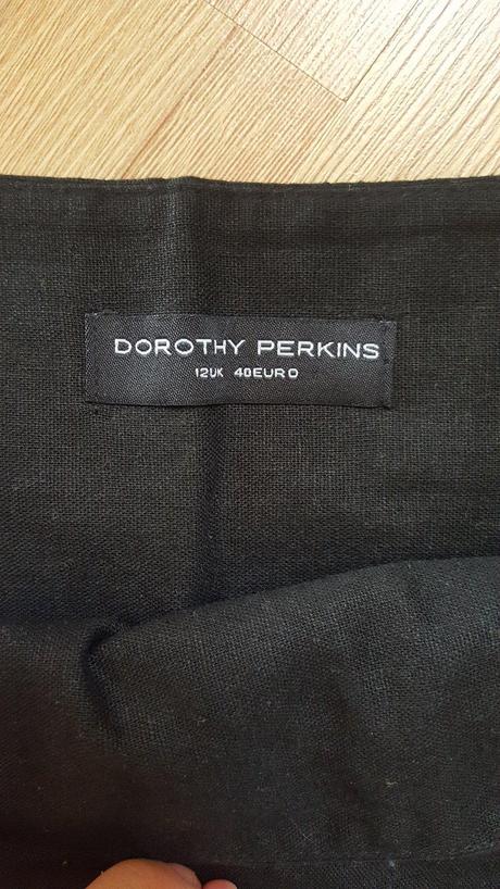 Ľanová sukňa dorothy perkins, č.40, dorothy perkins,40