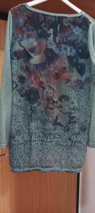 Tunika kaki zelenej farby, gina,46