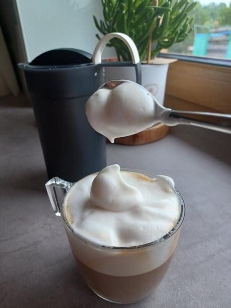 Kanvička na mliečnu penu na cappuccino,ľadovú kávu, 