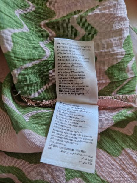 Vzorovaná blúzka lindex, lindex,m / s / xs