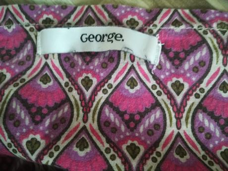 Vzorované maxi šaty - super cena, george,s