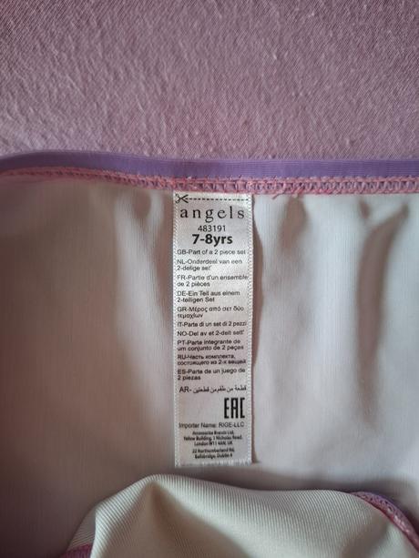 Plavky dievčenské - dvojdielne, next,128