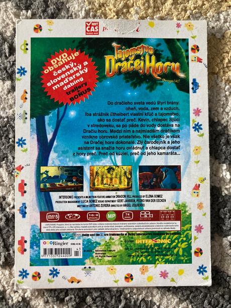 Dvd rozprávky 3ks, 
