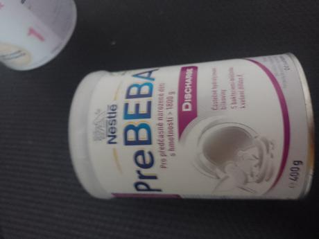Dojčenské mlieko prebeba discharge 2, 