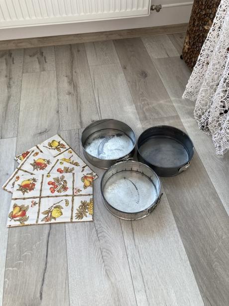 Formy okrúhle na pečenie,  3 kusy, 