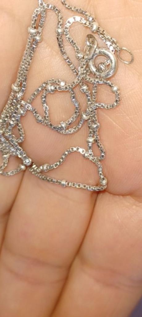 Strieborná retiazka s guličkami ag925, 