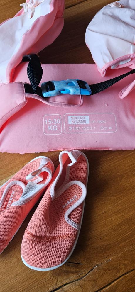 Set rukávniky a topánky do vody, 