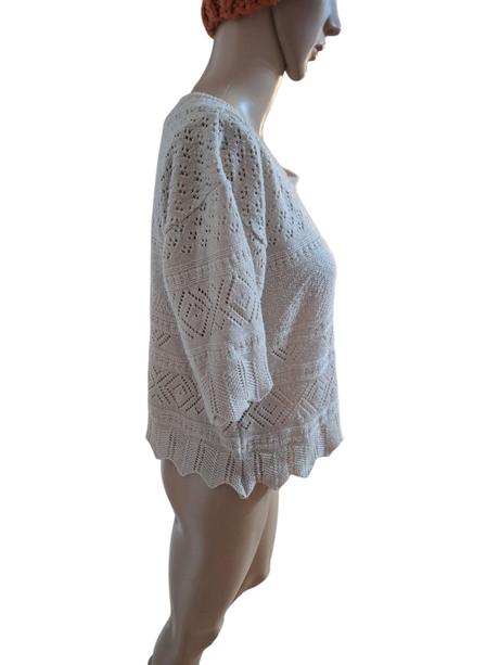 Dámsky pulóvrík s 3/4 rukávmi, 42